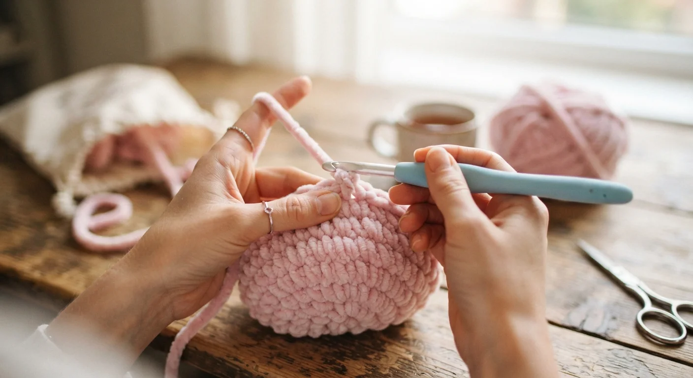 Amigurumi blog iç görsel: Chenille ve Kadife İplikle Amigurumi Rehberi: Yumuşacık Oyuncakların Sırrı