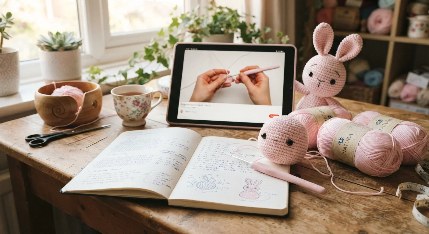 Amigurumi Öğrenirken Video mu Yazılı Tarif mi? Hangisi Sizin İçin Uygun?
